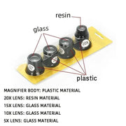 That Watch Shop Watch Tools Precision Magnifying Glass Set (x4) Precision Magnifying Glass Set (x4)