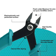 Precision Micro Wire Cutter & Side Cutting Pliers (available in 1pc and 2pcs) – view 6