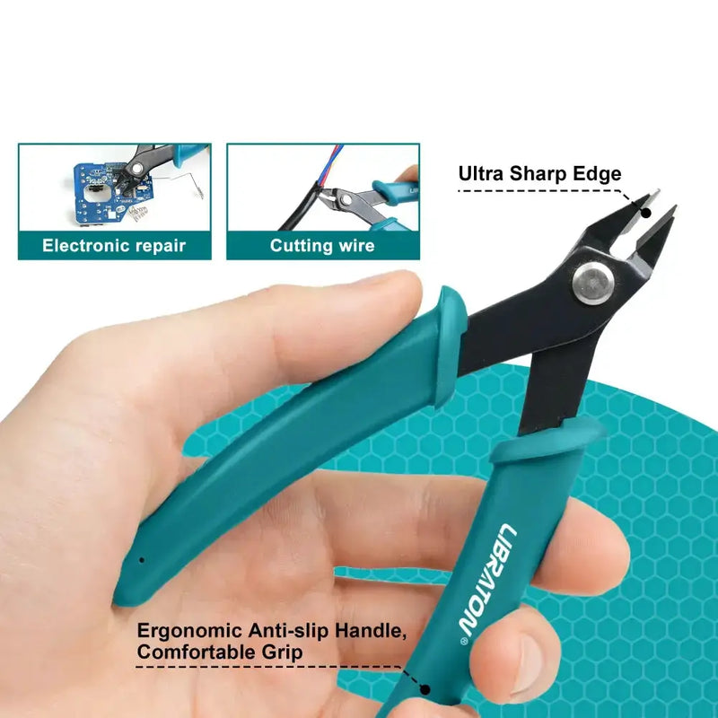 Precision Micro Wire Cutter & Side Cutting Pliers (available in 1pc and 2pcs) – view 2
