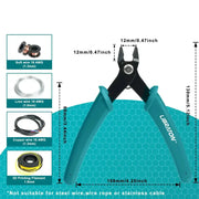 Precision Micro Wire Cutter & Side Cutting Pliers (available in 1pc and 2pcs) – view 5