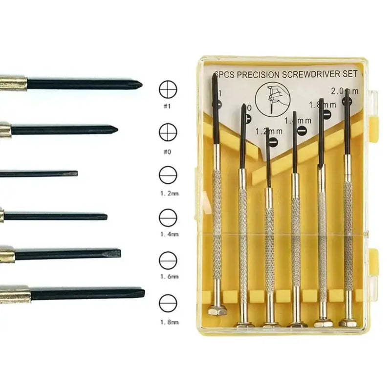 Precision Screwdriver Set (6Pcs) (2 types of sets available) – view 5