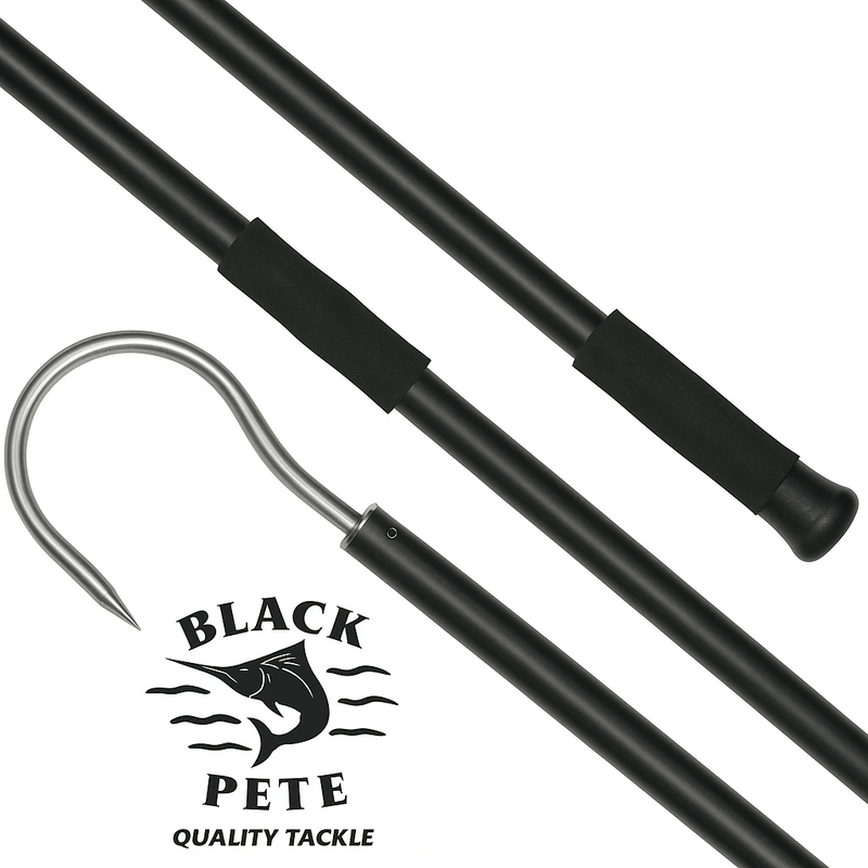 Black Pete Gaffs Premium Fixed Gaffs – 6mm, 8mm & 10mm Hooks Premium Fixed Gaffs Black Pete Durable Offshore