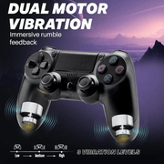 techplus PS4 Controller - Black PS4 Wireless Controller Black Third Party For PS4 Pro