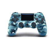 techplus PS4 Controller - Camouflage Blue Camouflage Blue PS4 Wireless Controller for PS4 Pro
