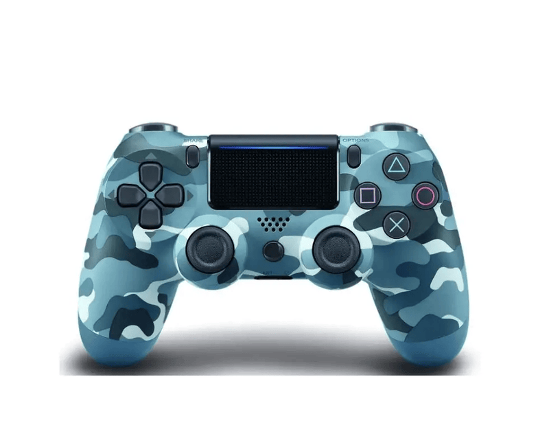 techplus PS4 Controller - Camouflage Blue Camouflage Blue PS4 Wireless Controller for PS4 Pro
