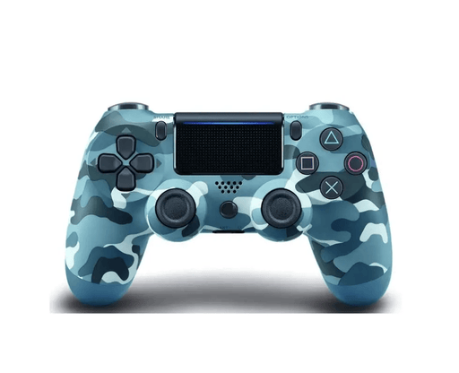 techplus PS4 Controller - Camouflage Blue Camouflage Blue PS4 Wireless Controller for PS4 Pro
