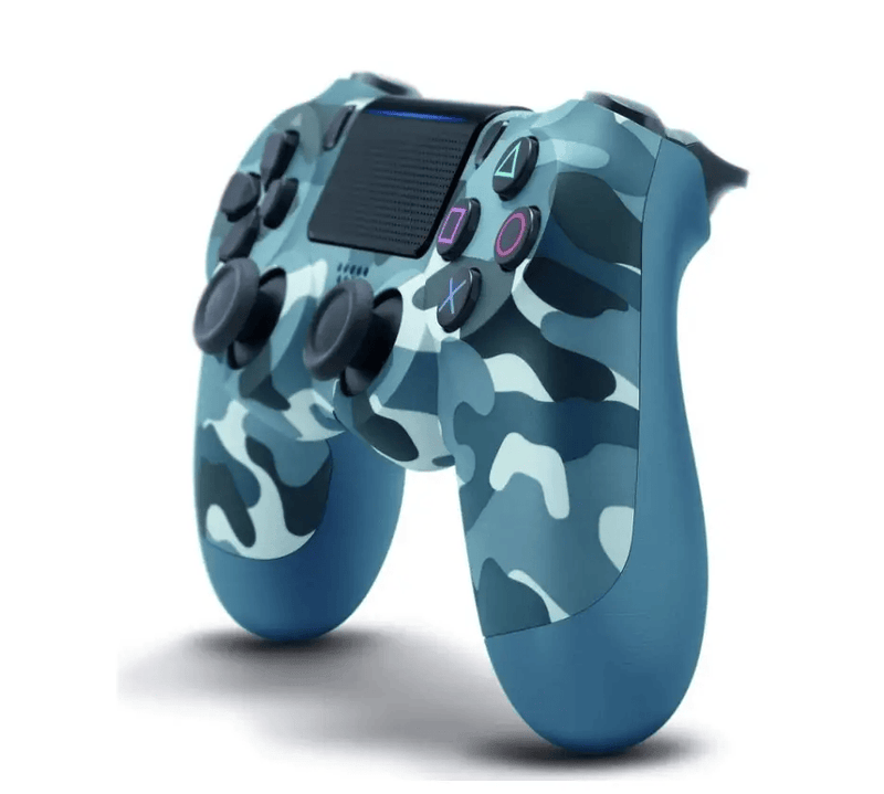 techplus PS4 Controller - Camouflage Blue Camouflage Blue PS4 Wireless Controller for PS4 Pro