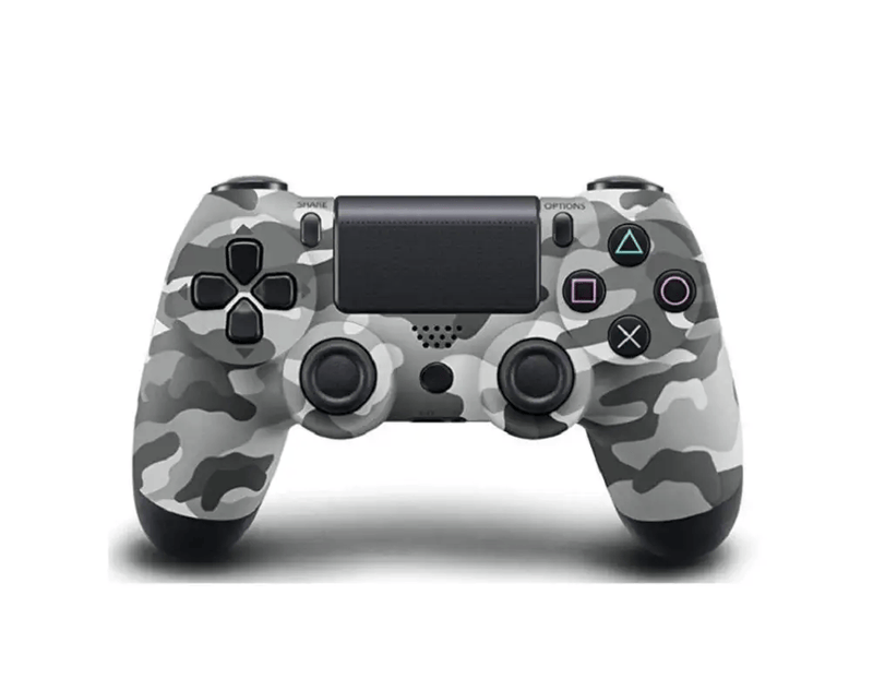 techplus PS4 Controller - Camo Grey Camouflage Grey PS4 Wireless Controller for PS4 Pro