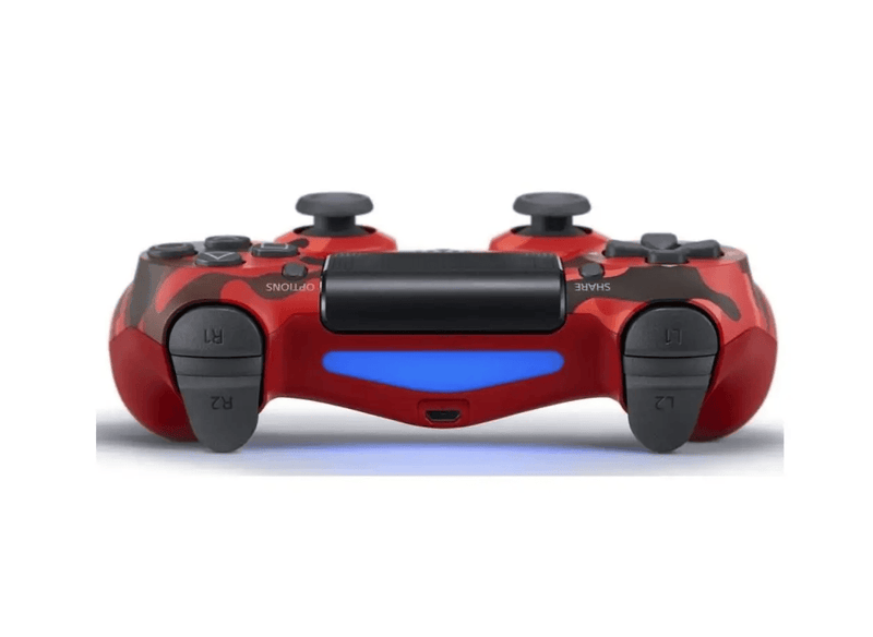 techplus PS4 Controller - Camouflage Red Camouflage Red PS4 Wireless Controller for PS4 Pro