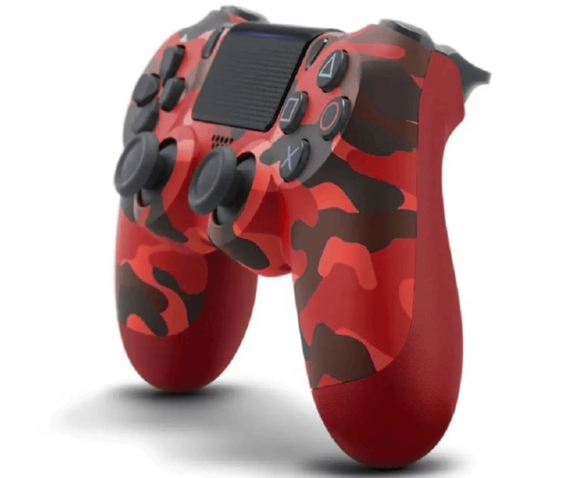 techplus PS4 Controller - Camouflage Red Camouflage Red PS4 Wireless Controller for PS4 Pro