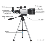 Professional Astronomical Telescope – 150x Zoom with HD Night Vision – view 10