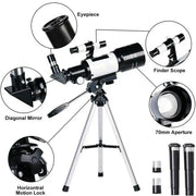 Professional Astronomical Telescope – 150x Zoom with HD Night Vision – view 5