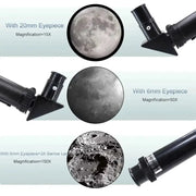 Professional Astronomical Telescope – 150x Zoom with HD Night Vision – view 6