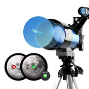 Professional Astronomical Telescope – 150x Zoom with HD Night Vision – view 8