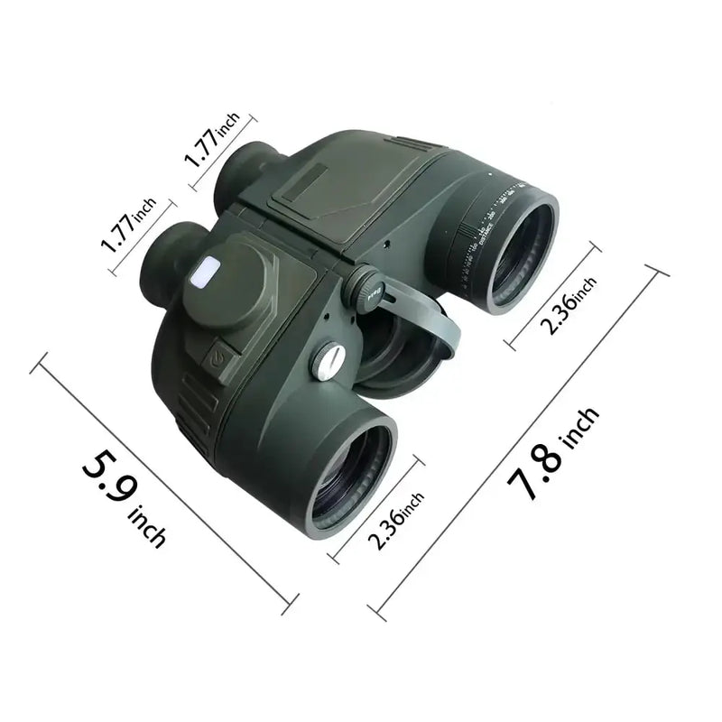 Professional Binoculars – Waterproof with Rangefinder & Compass (10x50) – view 8