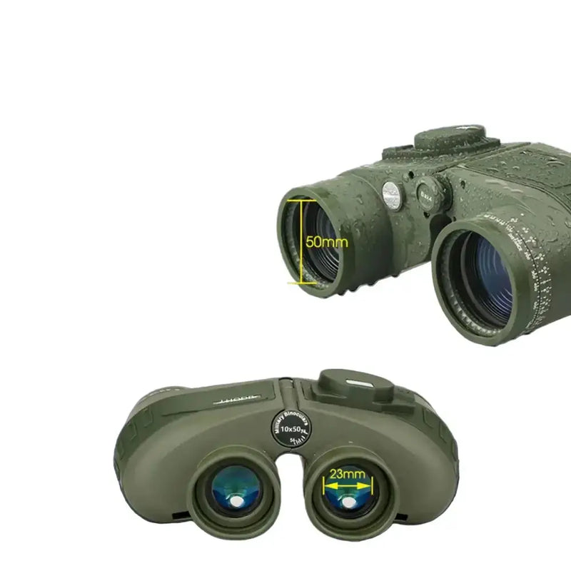 Professional Binoculars – Waterproof with Rangefinder & Compass (10x50) – view 7