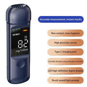 Habicare HBC Professional Digital Alcohol Tester – Breathalyzer Professional Digital Alcohol Tester – Breathalyzer