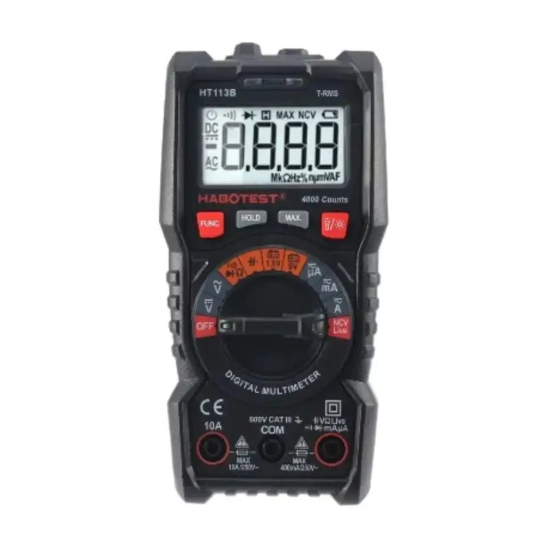 Habicare HBC Professional Digital Multimeter Habicare HT113B Digital Multimeter True RMS NCV