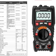 Habicare HBC Professional Digital Multimeter Habicare HT113B Digital Multimeter True RMS NCV