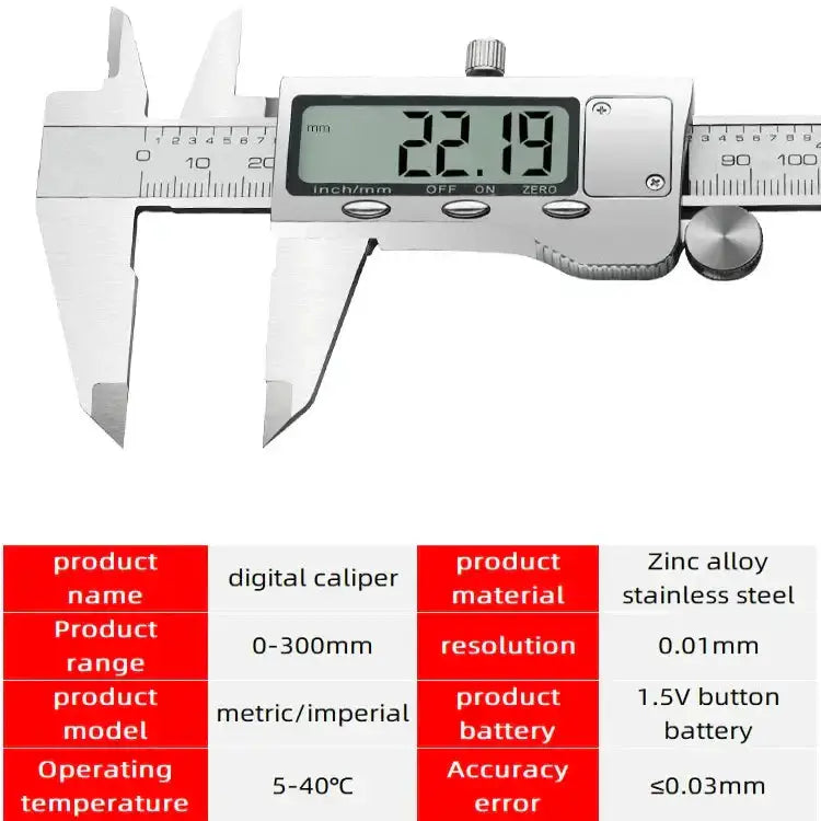 Professional Digital Pachometer & Vernier Caliper (different models available) – view 11