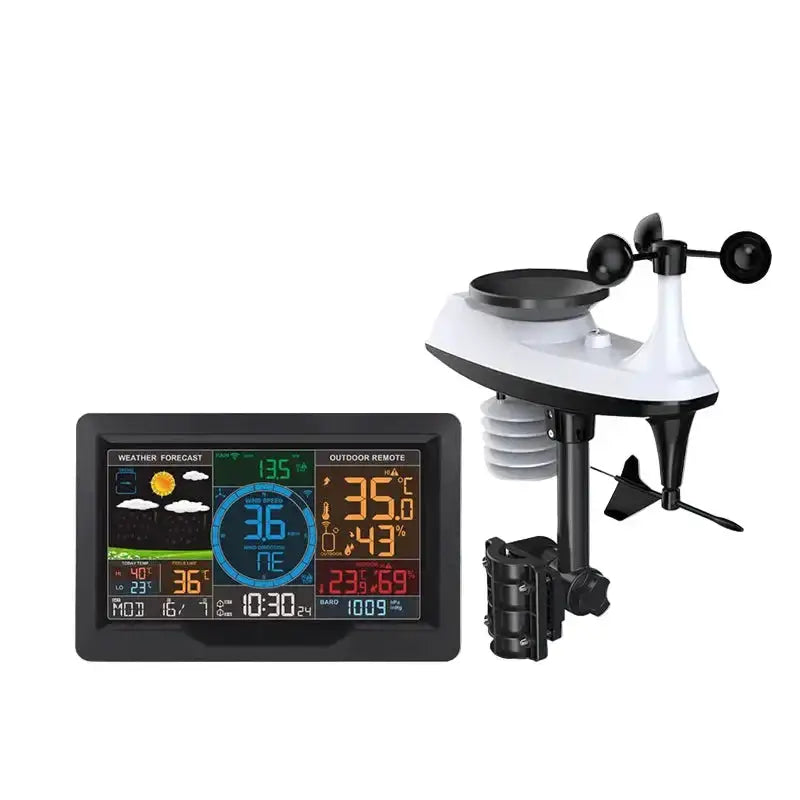 Professional Wireless Weather Station with Wind & Rain Sensors – view 3