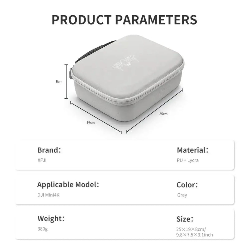 Habicare HBC Protective Carry Case for DJI Mini Drones Protective Carry Case for DJI Mini Drones