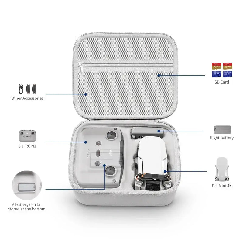 Habicare HBC Protective Carry Case for DJI Mini Drones Protective Carry Case for DJI Mini Drones