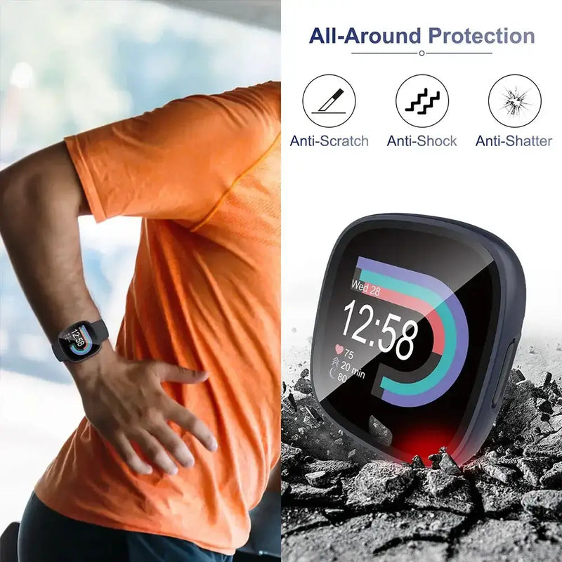Habicare TWS Protective Case for the Fitbit Versa 4 Protective Case for the Fitbit Versa 4