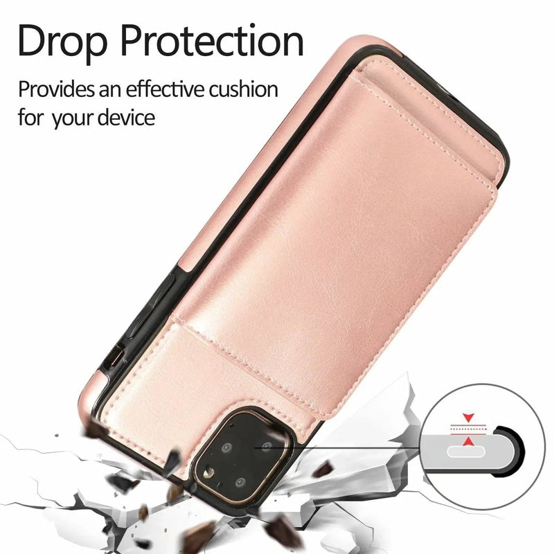 salelink.co.nz Unbranded iPhone 12 PRO MAX Case Wallet iPhone 12 PRO MAX Case Wallet - Rose Gold | Action Outdoors NZ