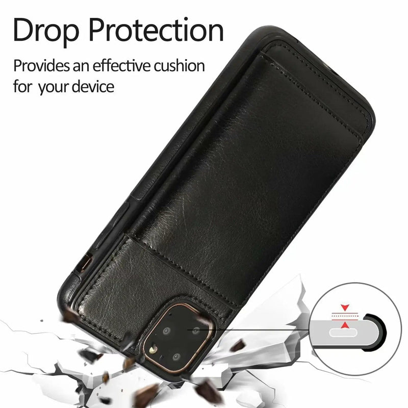 salelink.co.nz Unbranded iPhone 11 Pro Max Case Wallet - Black iPhone 11 Pro Max Case Wallet - Black | Action Outdoors NZ