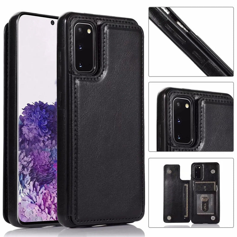 salelink.co.nz Unbranded Samsung S20 Plus Caes Samsung S20 Plus Back Flip Wallet Case PU Leather