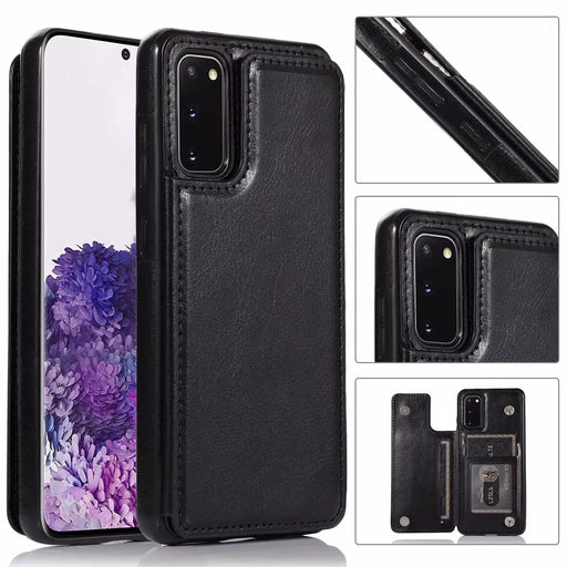 salelink.co.nz Unbranded Samsung S20 Plus Caes Samsung S20 Plus Back Flip Wallet Case PU Leather