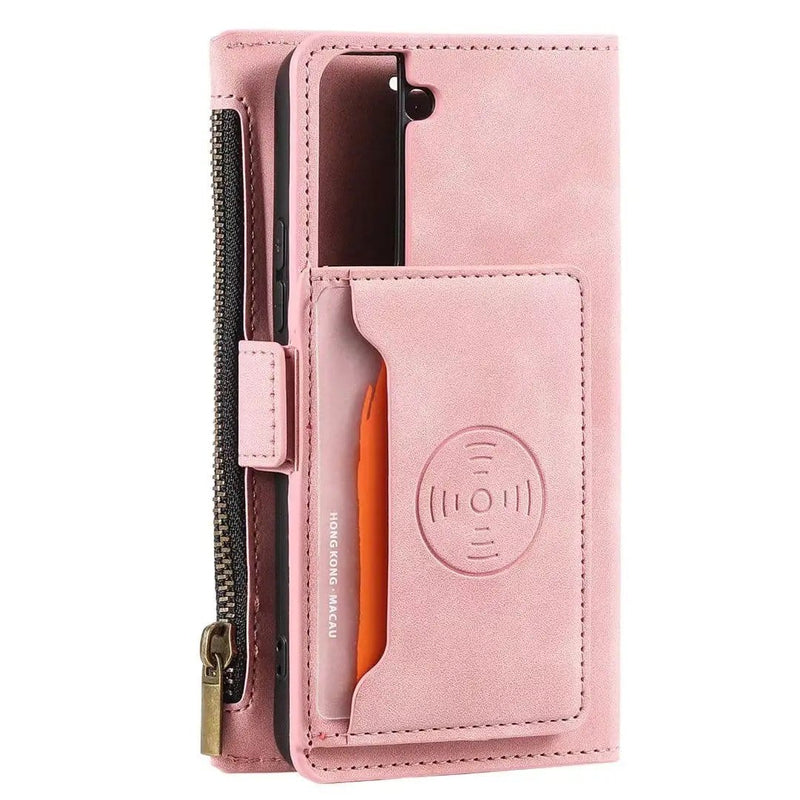 salelink.co.nz Unbranded Samsung S22 Case Samsung S22 Case - Wallet Leather (PR7229 (1)) | Action Outdoors NZ