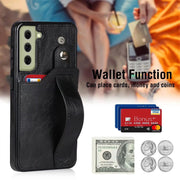 salelink.co.nz Unbranded Samsung S21 FE Case Samsung S21 FE Leather Wallet Case With Card Slots