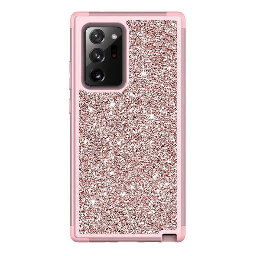 salelink.co.nz Unbranded Samsung Note 20 Ultra Case Samsung Note 20 Ultra Rose Gold Glitter Case