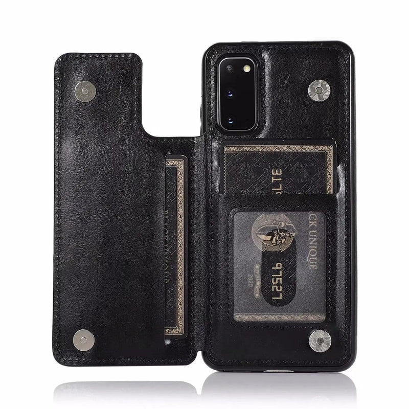 salelink.co.nz Unbranded Samsung S20 Plus Caes Samsung S20 Plus Back Flip Wallet Case PU Leather