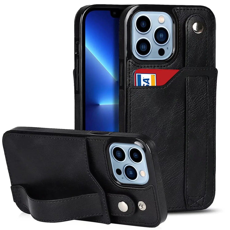 salelink.co.nz Unbranded iPhone 13 Pro Case iPhone 13 Pro Case - Wallet Leather (PR7198) | Action Outdoors NZ