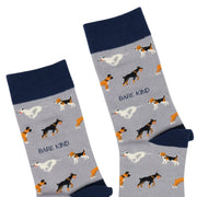 Barekind NZ Socks Save the Purple Dog Bamboo Socks Save the Purple Dog Bamboo Socks