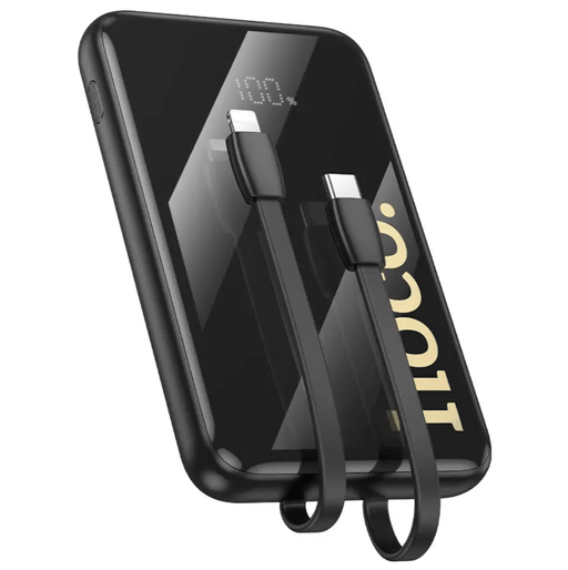 Q37 Graceful Fast Charging Power Bank 10000mAh with Built-In Cables – view 1