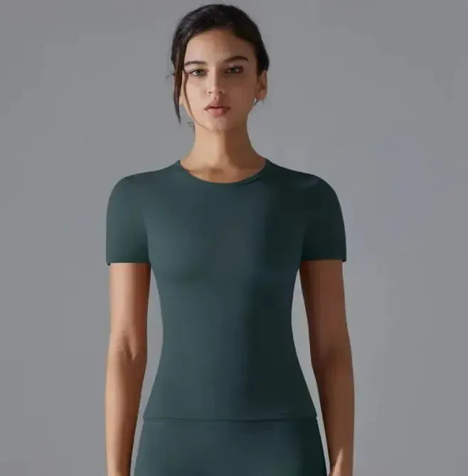 Women's Solid Color Sport T-Shirt – view 37