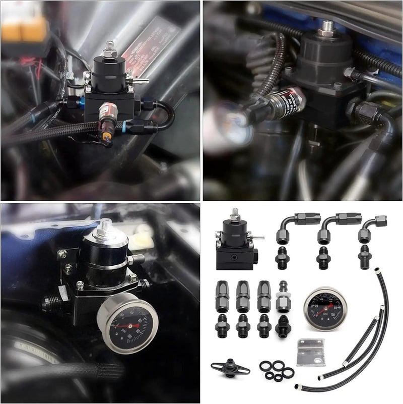 Universal Adjustable EFI Fuel Pressure Regulator Kit – view 4