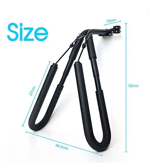salelink.co.nz Unbranded Surfboard Bicycle Carrier Rack Surfboard Bicycle Carrier Rack | Action Outdoors NZ