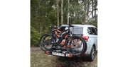 XF2 Large Fold Up Tilting 2 Bike Rack Quick Fit for Hatchbacks 60kg Capacity Easy Boot Access – view 2