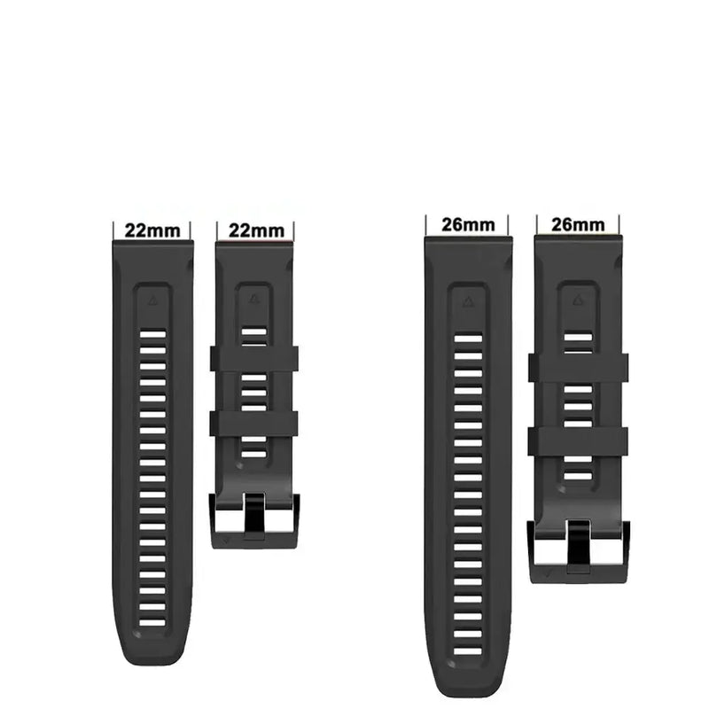 QuickFit Silicone Strap for the Garmin Flagship Models (2 sizes & 46 colours available) – view 7