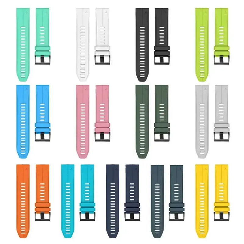QuickFit Silicone Strap for the Garmin Flagship Models (2 sizes & 46 colours available) – view 56