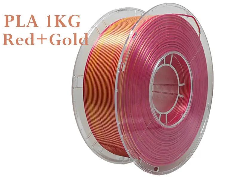 salelink.co.nz Unbranded PLA 3D Printing Filament 1KG - Red+Gold PLA 3D Printing Filament 1KG - Red+Gold | Action Outdoors NZ