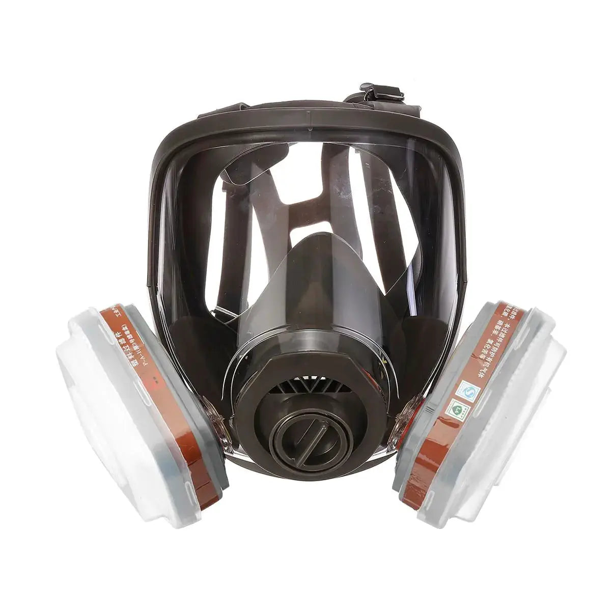 PM2.5 Protective Gas Mask for Air Quality Safety - Full Face Respirator with Polycarbonate Window – view 1