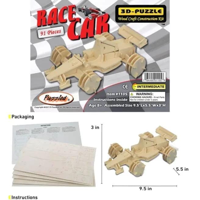 9eight5 3D Puzzle Race Car Race Car