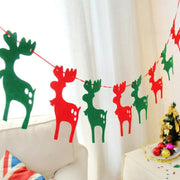 46PCS Merry Christmas Banner Decorations Bunting Sign – view 4