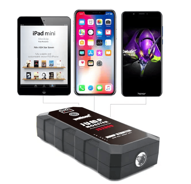 salelink.co.nz Unbranded 20000mAh Jump Starter 2000A 20000mAh Jump Starter 2000A Power Bank JS2000